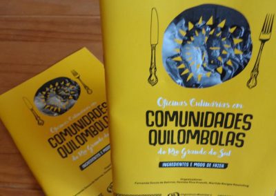 Oficinas Culinárias em Comunidades Quilombolas do RS – Cartilha