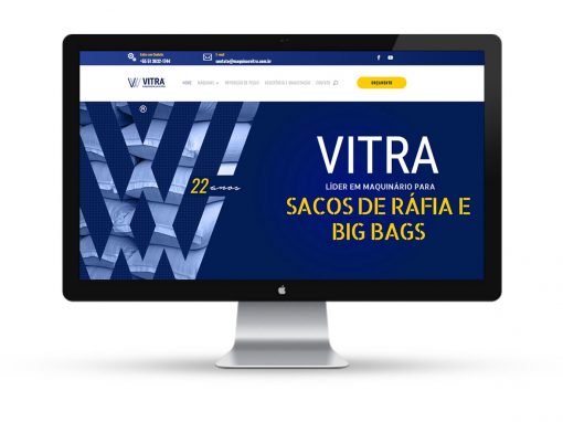 Máquinas Vitra – Website