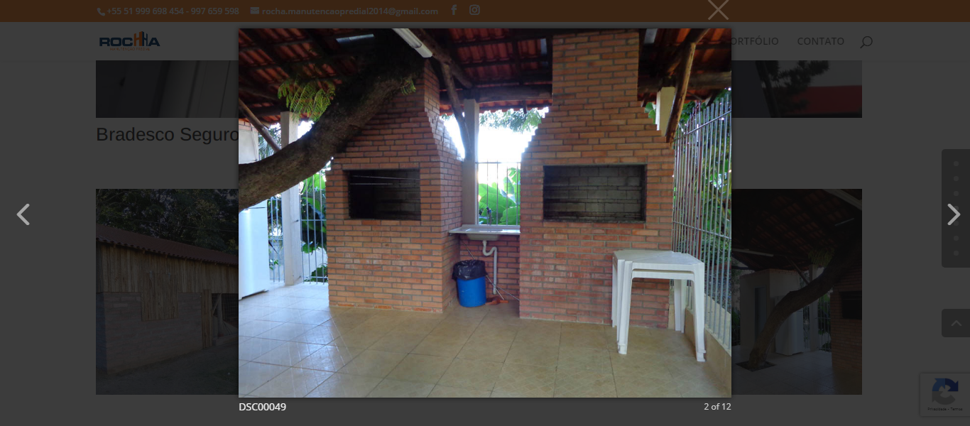 Módulo de galeria de imagens com abertura sobreposta (lightbox)